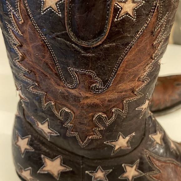 Old Gringo Eagle Inlay Star Boots NEW - Picture 6 of 12